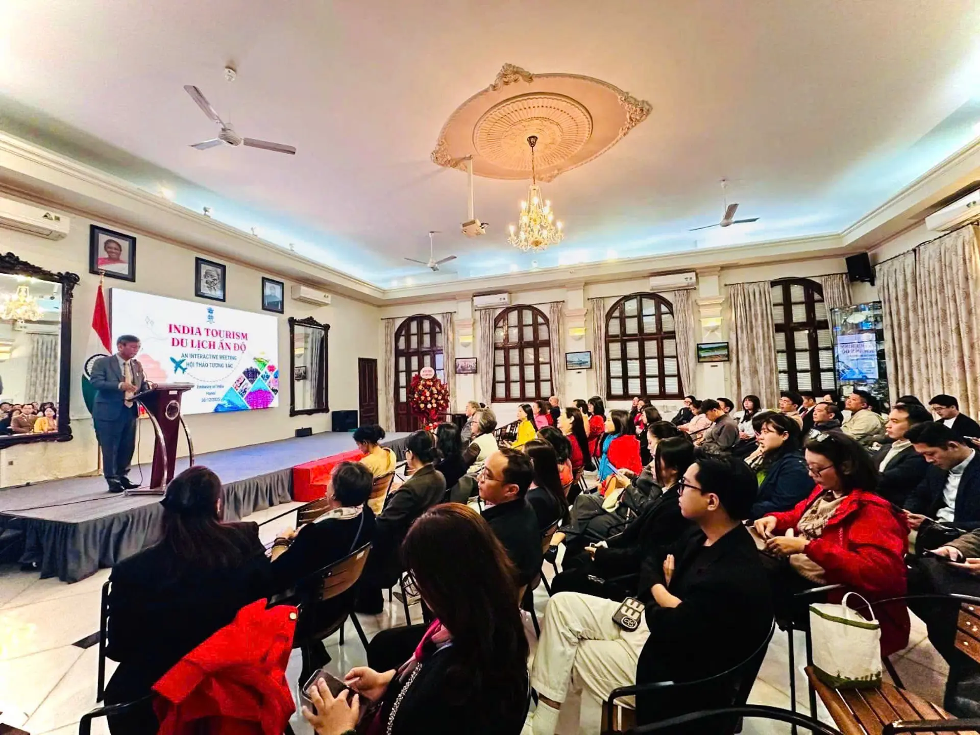 Du Lịch Triều Hảo Tham Gia Tọa Đàm Du Lịch Việt – Ấn Tại Đại Sứ Quán Ấn Độ