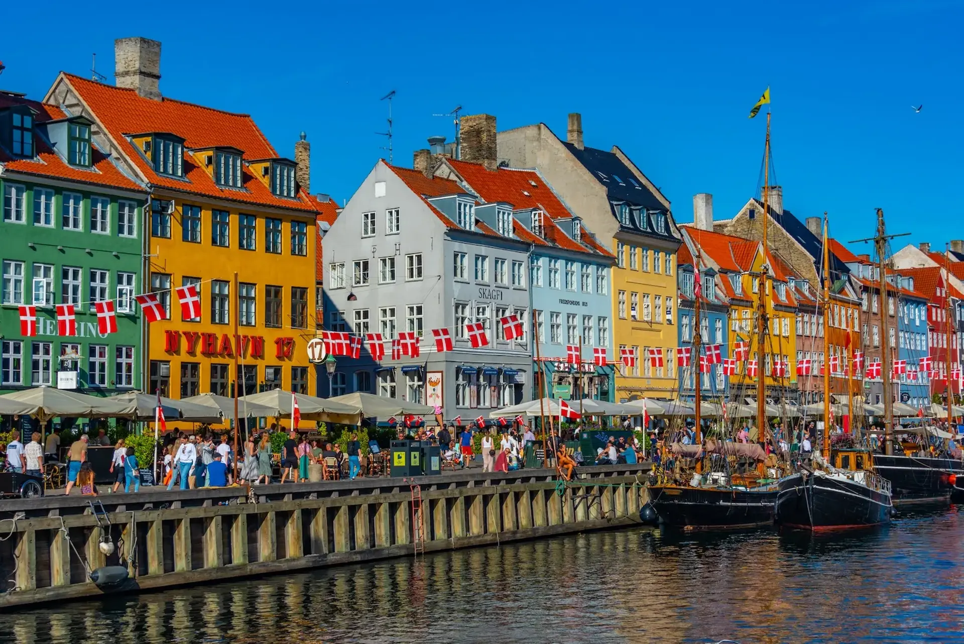 Nyhavn Copenhagen - Khu Bến Cảng Đầy Màu Sắc Tại Đan Mạch 2026