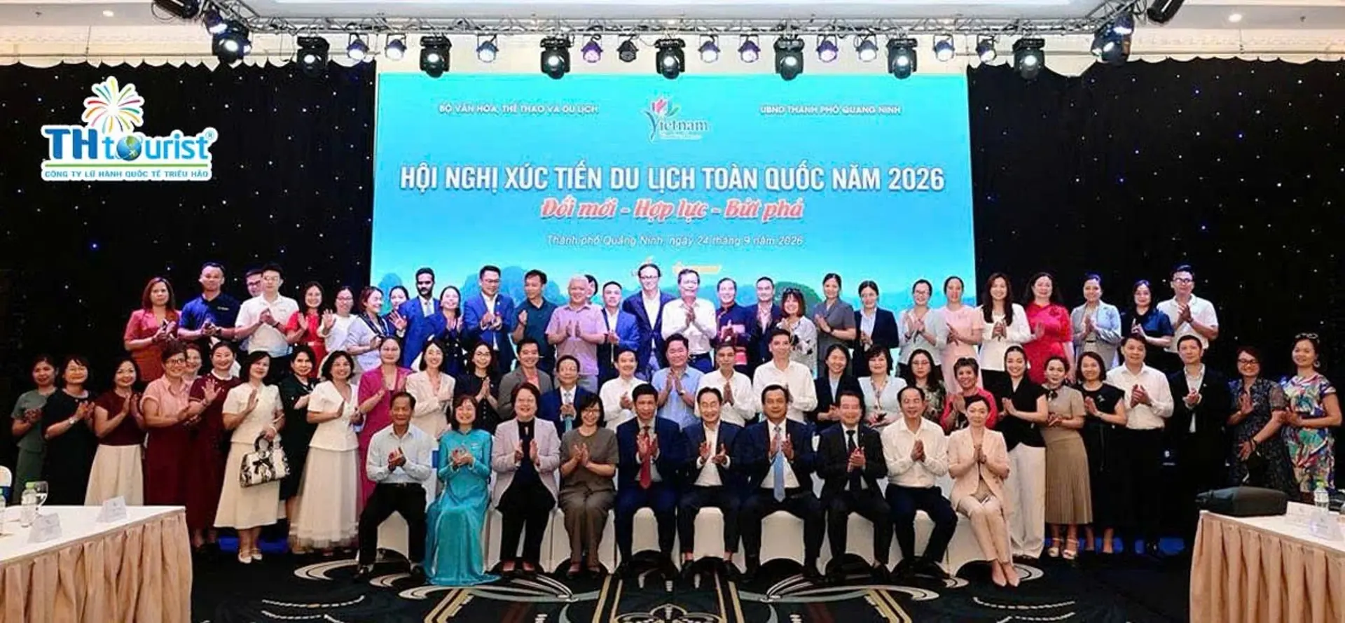 Du lịch Triều Hảo tham dự Hội nghị xúc tiến du lịch toàn quốc năm 2026 tại Quảng Ninh