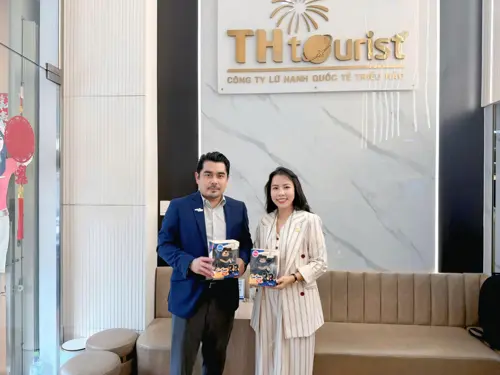 Du Lịch Triều Hảo vinh dự đón tiếp ông Mohd Akbal Setia - Đại diện cấp cao Cục Xúc tiến Du lịch Malaysia ghé thăm