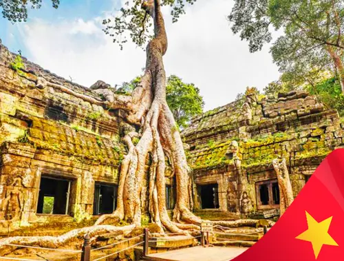 Du Lịch Campuchia: Siemriep - Phnompenh Lễ 30.4 (2025)