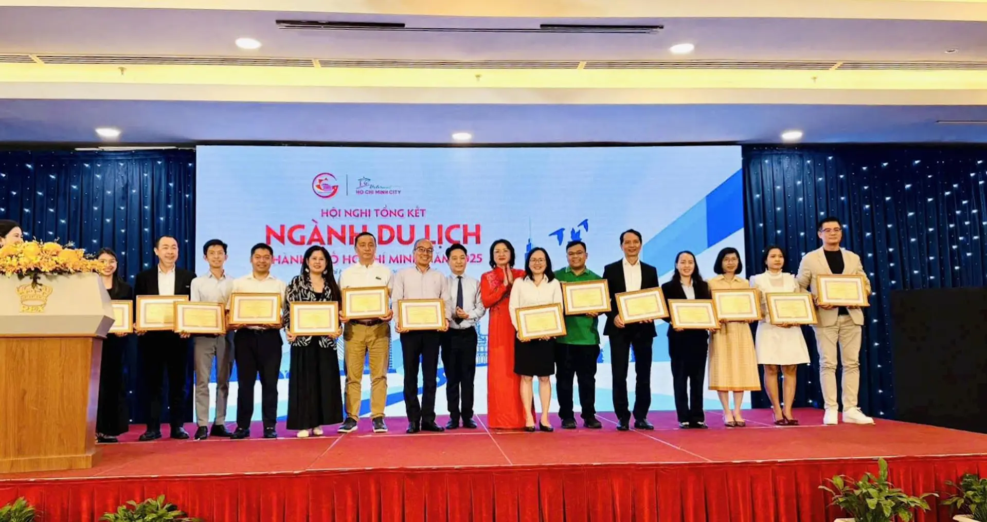 VINH DANH & TỰ HÀO – DU LỊCH TRIỀU HẢO ĐƯỢC SỞ DU LỊCH TP.HCM KHEN THƯỞNG NĂM 2025