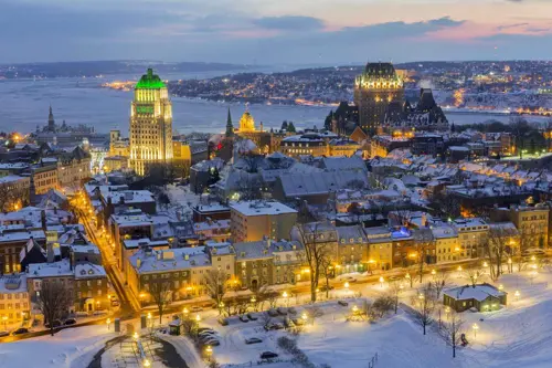 Quebec mùa đông – Giáng sinh cổ tích tại thành phố cổ kính nhất Bắc Mỹ