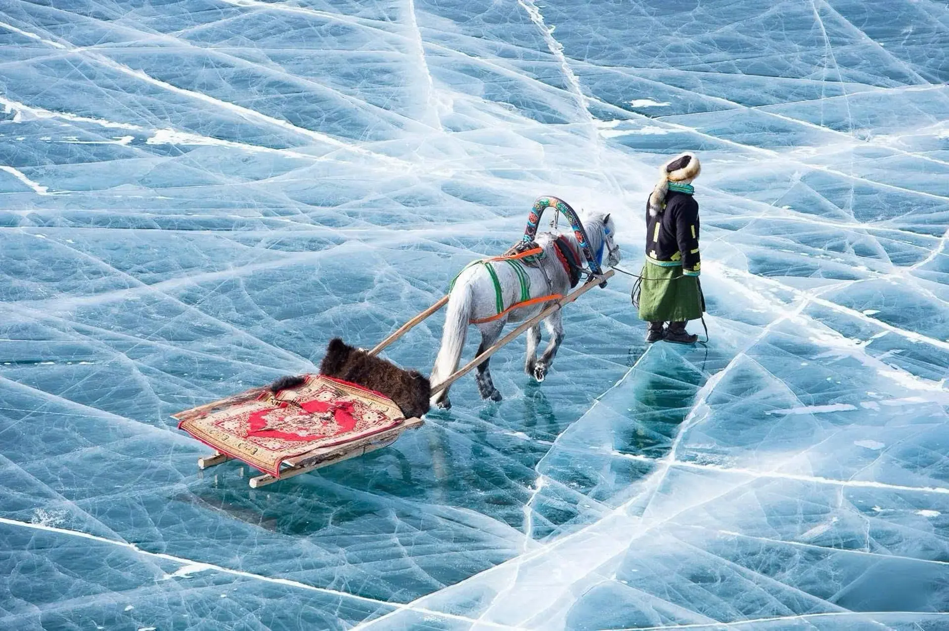 Ice Festival Khövsgöl – Lễ hội băng huyền thoại giữa “viên ngọc xanh” Mông Cổ